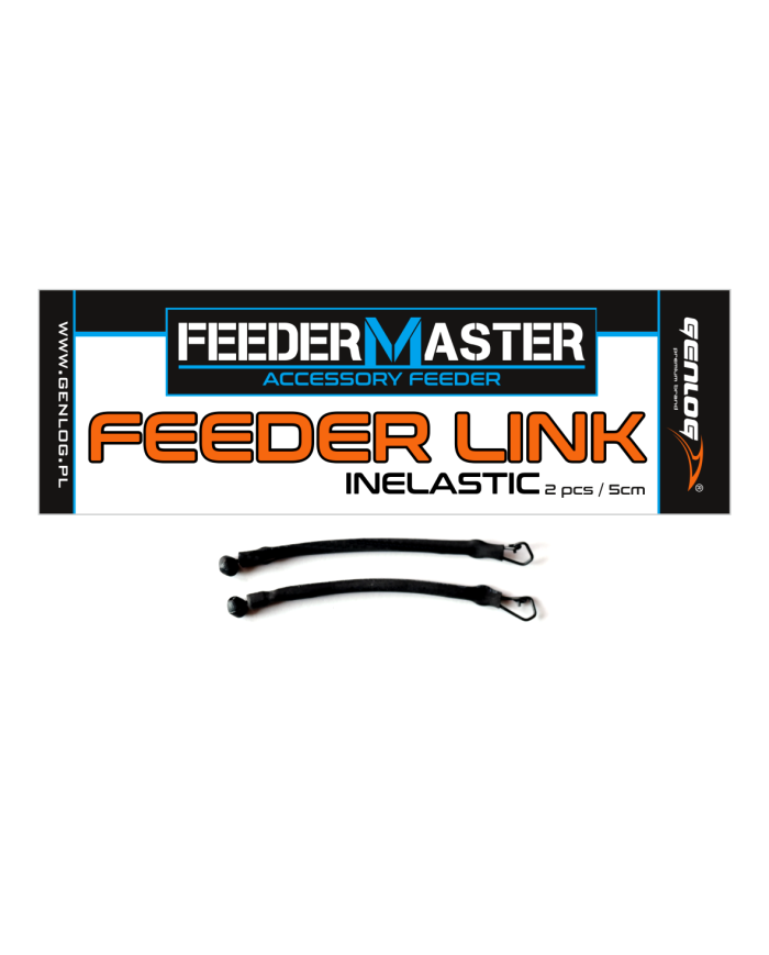 Łącznik GENLOG do koszyczka zanętowego INELASTIC 5cm - 2 szt. Łącznik GENLOG do koszyczka zanętowego INELASTIC 5cm - 2 szt.