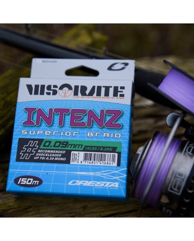 Plecionka CRESTA Visorate Intenz Superior Braid 4x 0.09mm 150m Plecionka CRESTA Visorate Intenz Superior Braid 4x 0.09mm 150m