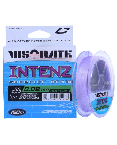 Plecionka CRESTA Visorate Intenz Superior Braid 4x 0.09mm 150m Plecionka CRESTA Visorate Intenz Superior Braid 4x 0.09mm 150m