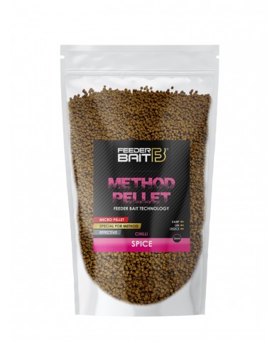 Pellet FEEDER BAIT 2mm 800g - Spice Chilli Pellet FEEDER BAIT 2mm 800g - Spice Chilli