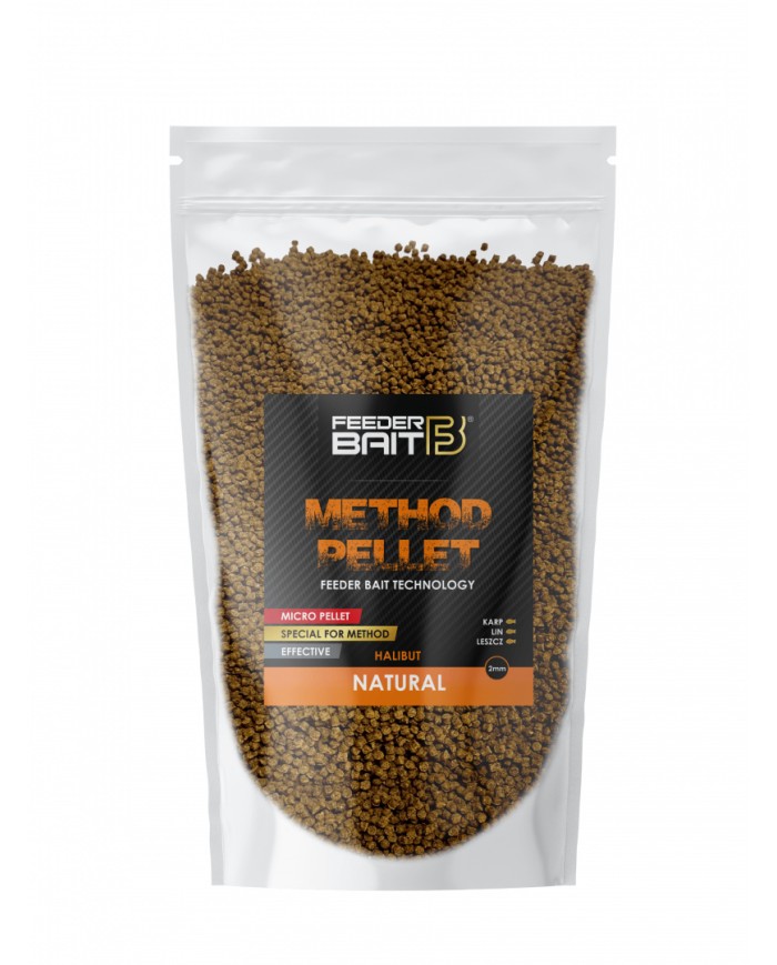 Pellet FEEDER BAIT 2mm 800g - Natural Halibut Pellet FEEDER BAIT 2mm 800g - Natural Halibut