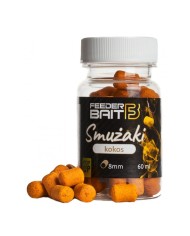 Smużaki FEEDER BAIT 8/10mm - Kokos Smużaki FEEDER BAIT 8/10mm - Kokos