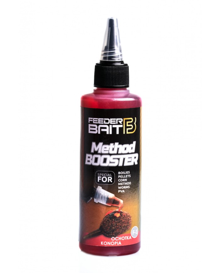 Method Booster FEEDER BAIT 100ml - F1 Ochotka Konopia