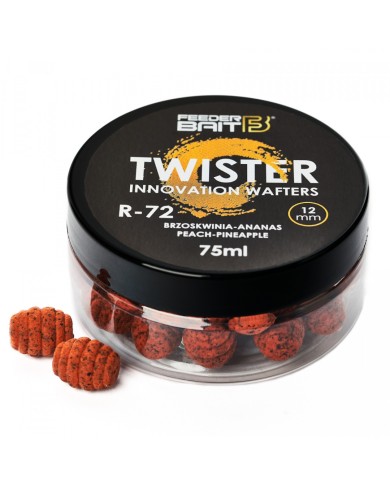 Twister Wafters FEEDER BAIT 12mm - R-72 Brzoskwinia - Ananas