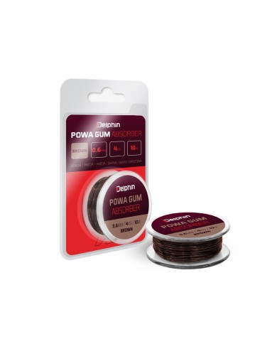 Delphin Powa Gum - 0.6mm/4kg/10m Delphin Powa Gum - 0.6mm/4kg/10m