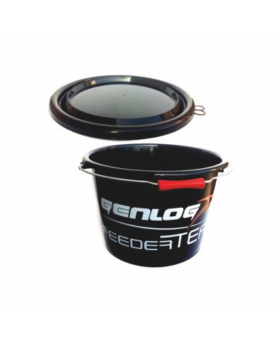 Wiadro z pokrywką GENLOG FEEDER TEAM II 18L Wiadro z pokrywką GENLOG FEEDER TEAM II 18L