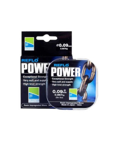 Żyłka PRESTON Reflo Power 100m – 0.21mm Żyłka PRESTON Reflo Power 100m – 0.21mm