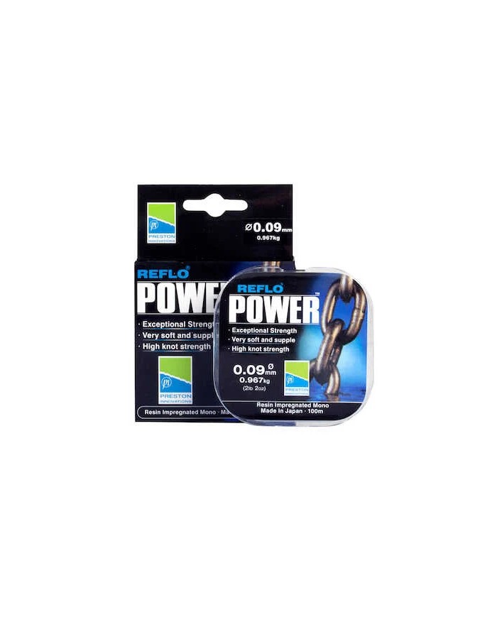 Żyłka PRESTON Reflo Power 0.21mm - 100m