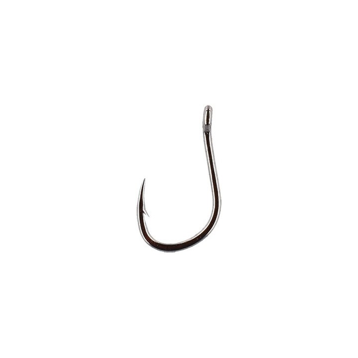 Przypony MIKADO Method Feeder z push stopem - hak z zadziorem nr 12 żyłka 0.23mm/10cm - op. 8 szt.
