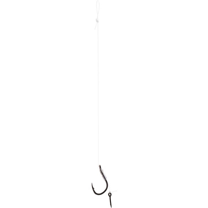 Przypony MIKADO Method Feeder z igłą - hak z zadziorem nr 8 żyłka 0.25mm/10cm - op. 8 szt.