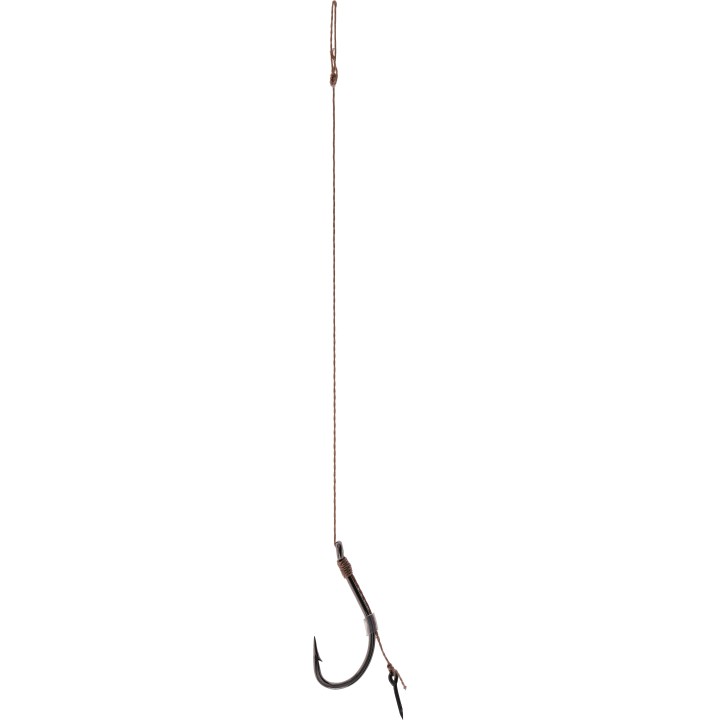 Przypony MIKADO Method Feeder z igłą - hak z zadziorem nr 8 plecionka 0.14mm/10cm - op. 8 szt.