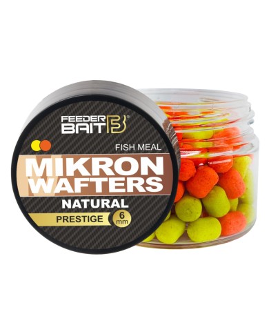 Mikron Wafters FEEDER BAIT 4/6mm - Natural 25ml - pomarańczowo-żółte Mikron Wafters FEEDER BAIT 4/6mm - Natural 25ml - pomarańczowo-żółte