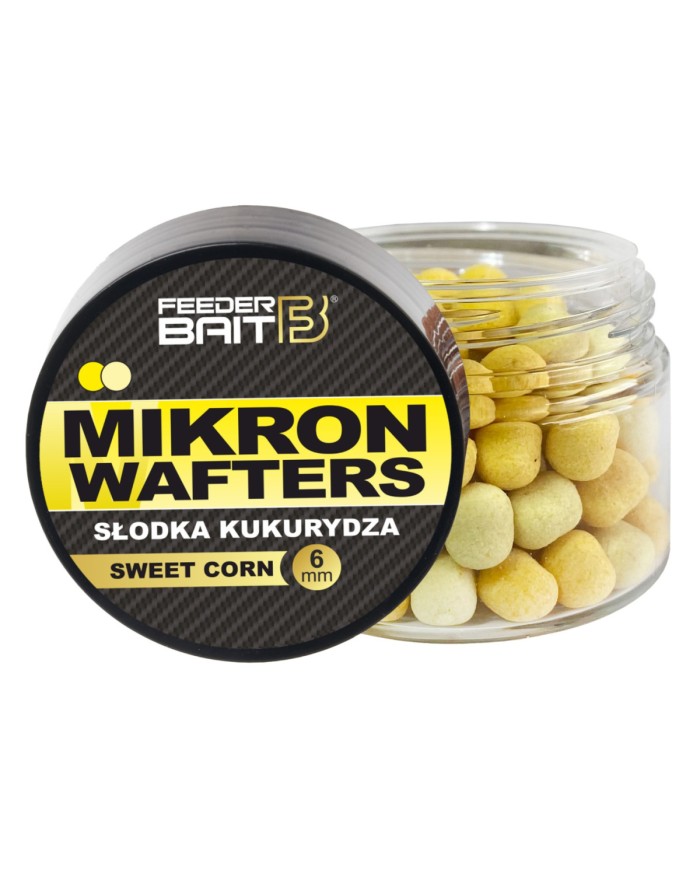 Mikron Wafters FEEDER BAIT 4/6mm - Sweet Corn 25ml Mikron Wafters FEEDER BAIT 4/6mm - Sweet Corn 25ml