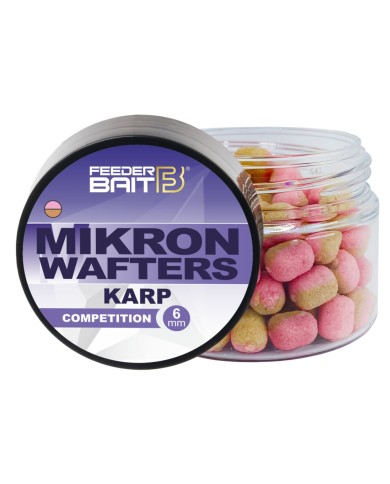 Mikron Wafters FEEDER BAIT 4/6mm - Competition Karp 25ml Mikron Wafters FEEDER BAIT 4/6mm - Competition Karp 25ml