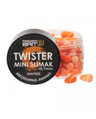 Twister Mini Ślimak Wafters FEEDER BAIT - R72 Brzoskwinia & Ananas Twister Mini Ślimak Wafters FEEDER BAIT - R72 Brzoskwinia & Ananas