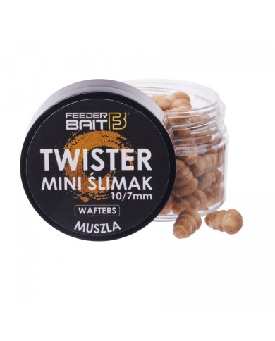 Twister Mini Ślimak Wafters FEEDER BAIT - Muszla Twister Mini Ślimak Wafters FEEDER BAIT - Muszla