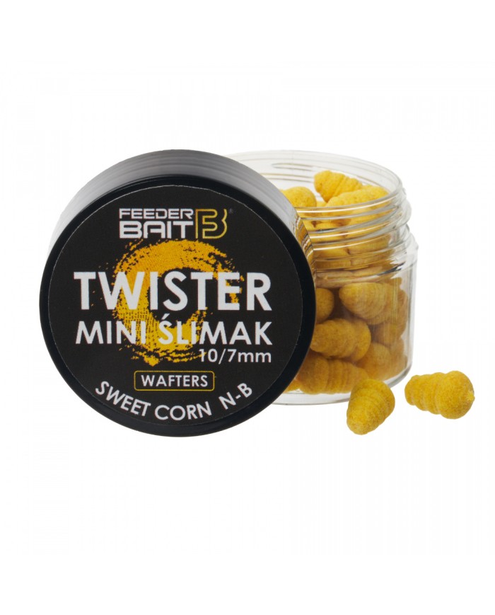 Twister Mini Ślimak Wafters FEEDER BAIT - Sweet Corn N-B Twister Mini Ślimak Wafters FEEDER BAIT - Sweet Corn N-B