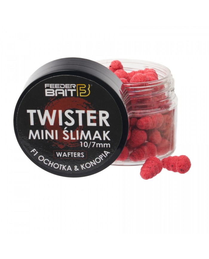 Twister Mini Ślimak Wafters FEEDER BAIT - F1 Ochotka & Konopia