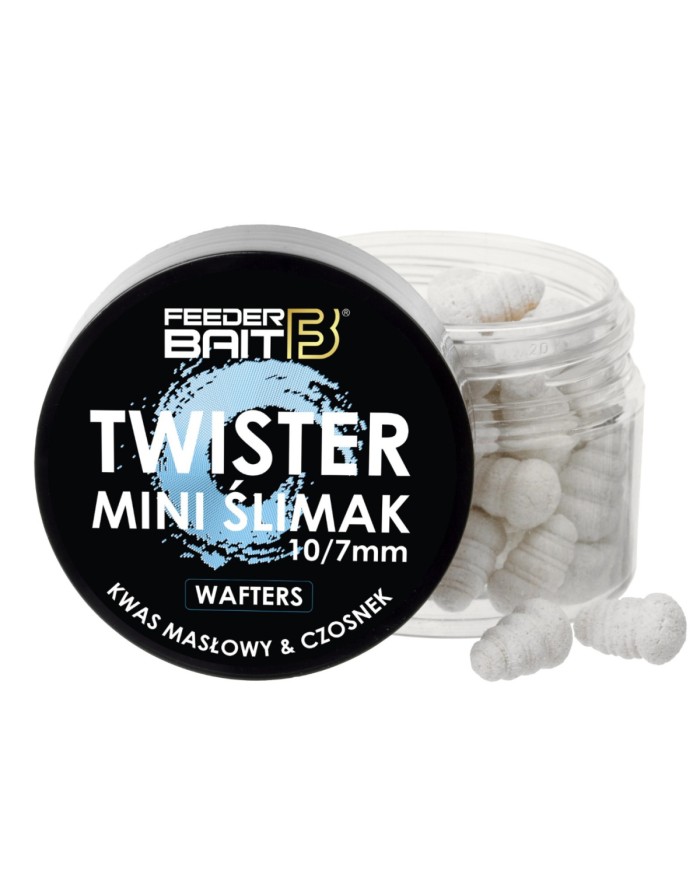 Twister Mini Ślimak Wafters FEEDER BAIT - Kwas Masłowy & Czosnek Twister Mini Ślimak Wafters FEEDER BAIT - Kwas Masłowy & Czosnek