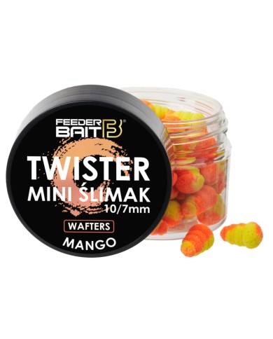 Twister Mini Ślimak Wafters FEEDER BAIT - Mango Twister Mini Ślimak Wafters FEEDER BAIT - Mango