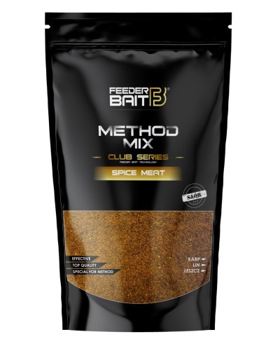 Method Mix FEEDER BAIT Club Series 800g - Spice Meat Method Mix FEEDER BAIT Club Series 800g - Spice Meat