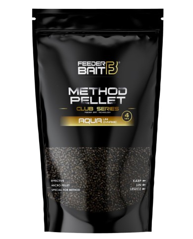 Pellet FEEDER BAIT Club Series 4mm 800g - Aqua Uni Dynamic Pellet FEEDER BAIT Club Series 4mm 800g - Aqua Uni Dynamic