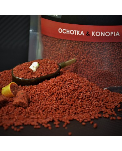 Pellet FEEDER BAIT 2mm 800g - F1 Ochotka & Konopia Pellet FEEDER BAIT 2mm 800g - F1 Ochotka & Konopia