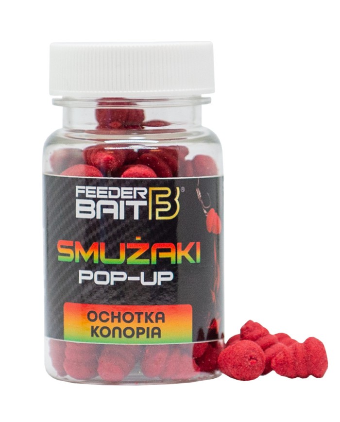 Smużaki Ślimaki Pop-Up FEEDER BAIT 8/10mm - F1 Ochotka & Konopia Smużaki Ślimaki Pop-Up FEEDER BAIT 8/10mm - F1 Ochotka & Konopia