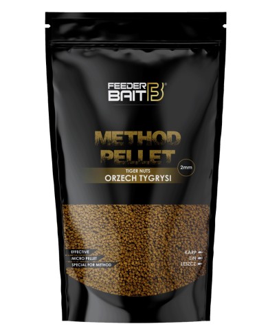 Pellet FEEDER BAIT 2mm 800g - Orzech Tygrysi Pellet FEEDER BAIT 2mm 800g - Orzech Tygrysi