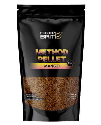 Pellet FEEDER BAIT 2mm 800g - Mango Pellet FEEDER BAIT 2mm 800g - Mango