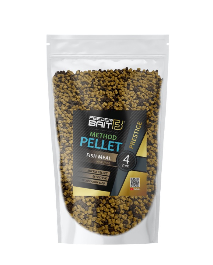 Pellet FEEDER BAIT Prestige 4mm 800g - Natural Pellet FEEDER BAIT Prestige 4mm 800g - Natural