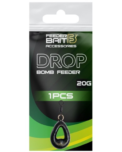 Ciężarek FEEDER BAIT Drop Bomb Feeder 20g Ciężarek FEEDER BAIT Drop Bomb Feeder 20g
