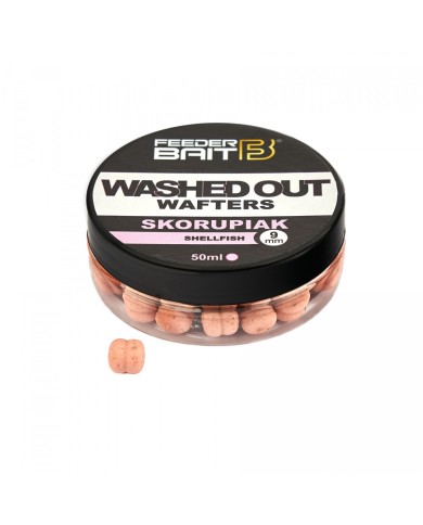 Washed Out Wafters 9mm FEEDER Bait - Skorupiak Washed Out Wafters 9mm FEEDER Bait - Skorupiak