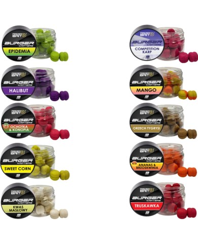 Zestaw przynęt FEEDER BAIT Burger Wafters Zestaw przynęt FEEDER BAIT Burger Wafters