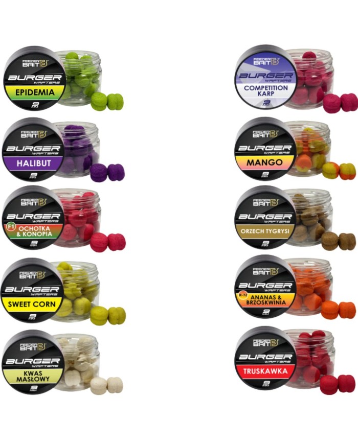 Zestaw przynęt FEEDER BAIT Burger Wafters