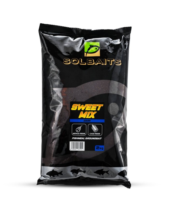 Zanęta SOLBAITS Sweet Mix Dark 2kg Zanęta SOLBAITS Sweet Mix Dark 2kg