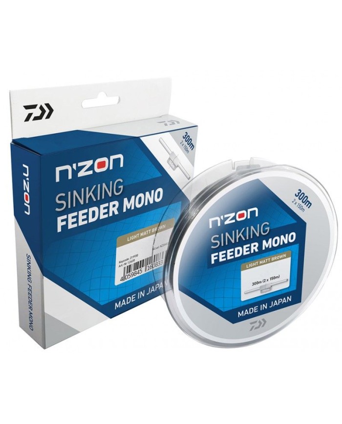 Żyłka Daiwa N'ZON Line Sinking Feeder Mono 0,23mm 300m Żyłka Daiwa N'ZON Line Sinking Feeder Mono 0,23mm 300m