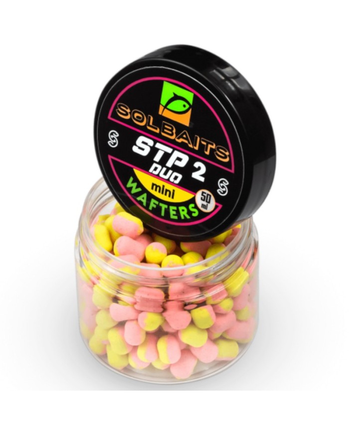 Wafters SOLBAITS STP 2 Duo Mini Yellow - Washout Pink Wafters SOLBAITS STP 2 Duo Mini Yellow - Washout Pink
