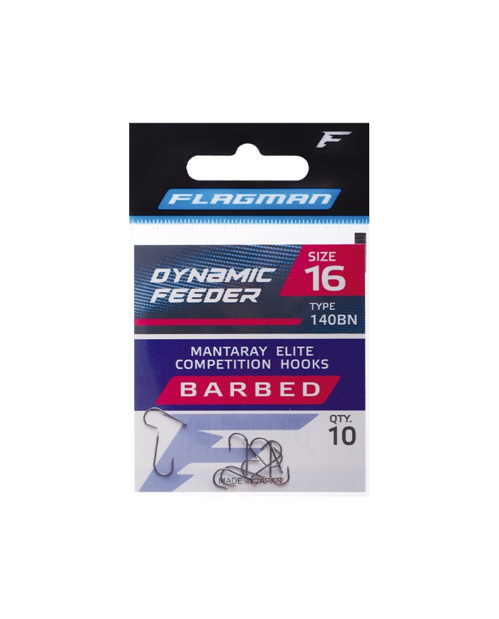 Haczyki FLAGMAN Mantaray Dynamic Feeder - roz. 22