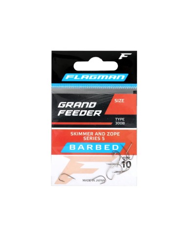 Haczyki FLAGMAN Grand Feeder Skimmer and Zope Series 5 - roz. 18 Haczyki FLAGMAN Grand Feeder Skimmer and Zope Series 5 - roz. 18