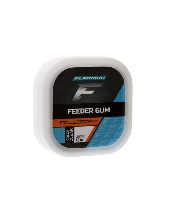 Amortyzator FLAGMAN Feeder Gum Clear 0.6mm 10m Amortyzator FLAGMAN Feeder Gum Clear 0.6mm 10m
