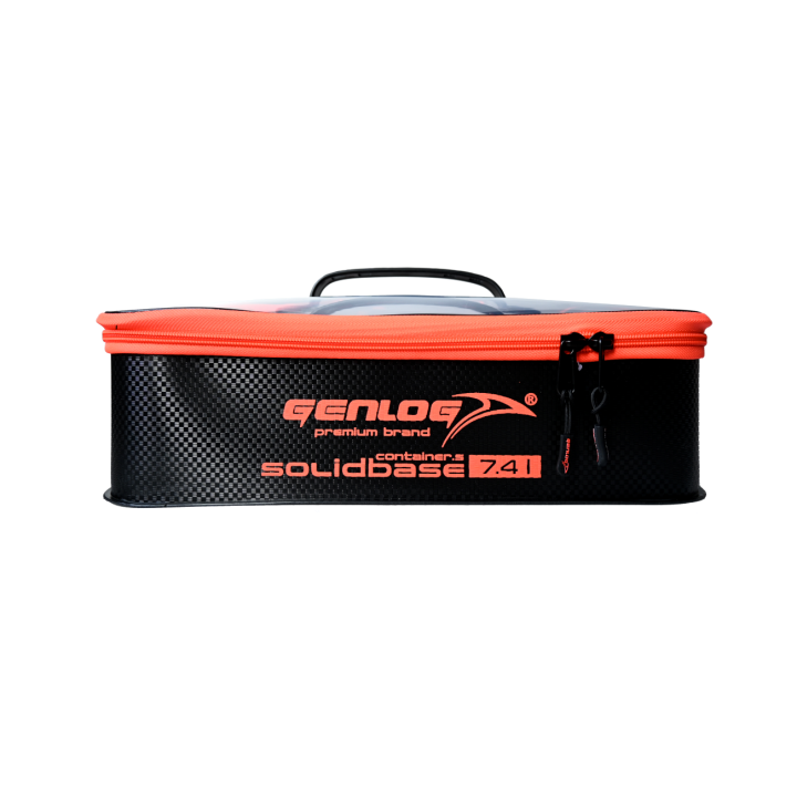 Zestaw 5 pojemników GENLOG EVA Solid Base Carbon C-37x25x8+4