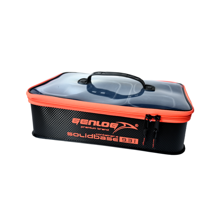 Zestaw 6 pojemników GENLOG EVA Solid Base Carbon C-38x25x10+5
