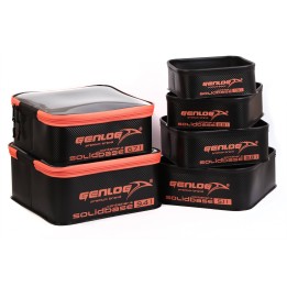 Zestaw 6 pojemników GENLOG EVA SOLID Base Carbon C-28x28x12+5