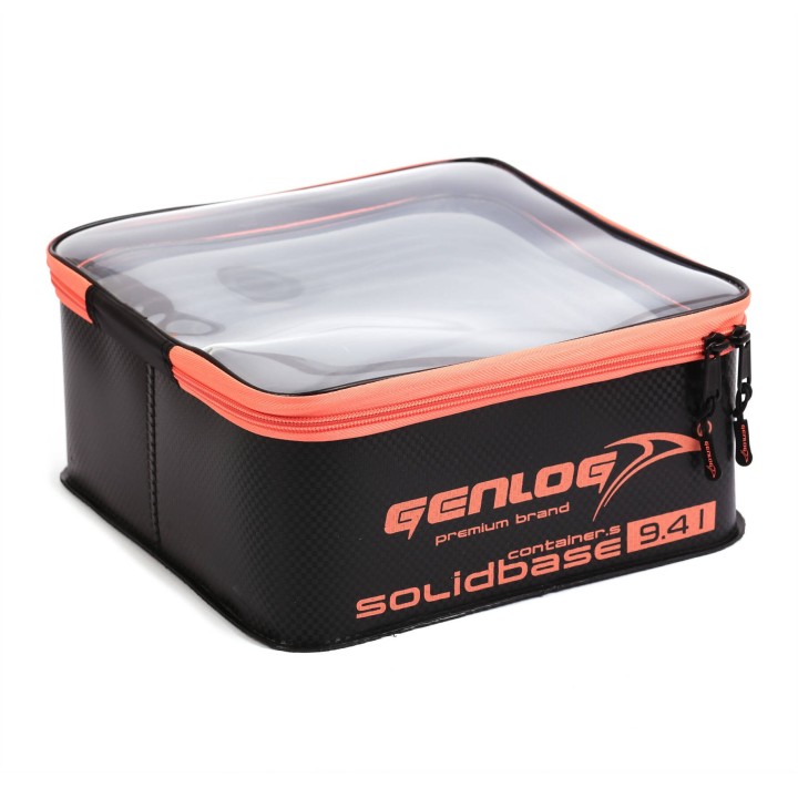 Zestaw 6 pojemników GENLOG EVA SOLID Base Carbon C-28x28x12+5