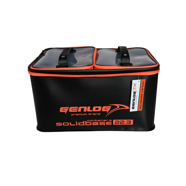 Zestaw 5 pojemników GENLOG EVA Solid Base Carbon C-41x26x20+4