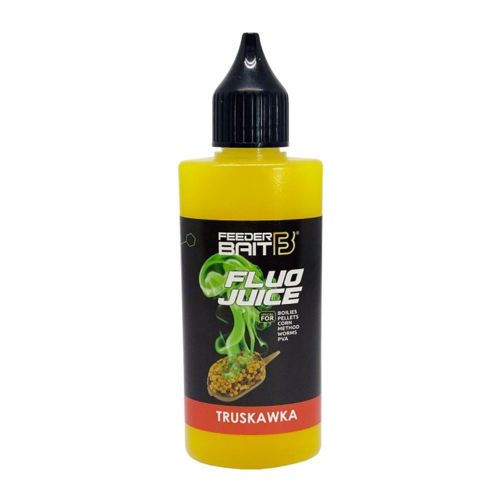 Fluo Juice FEEDER BAIT 50ml - Truskawka