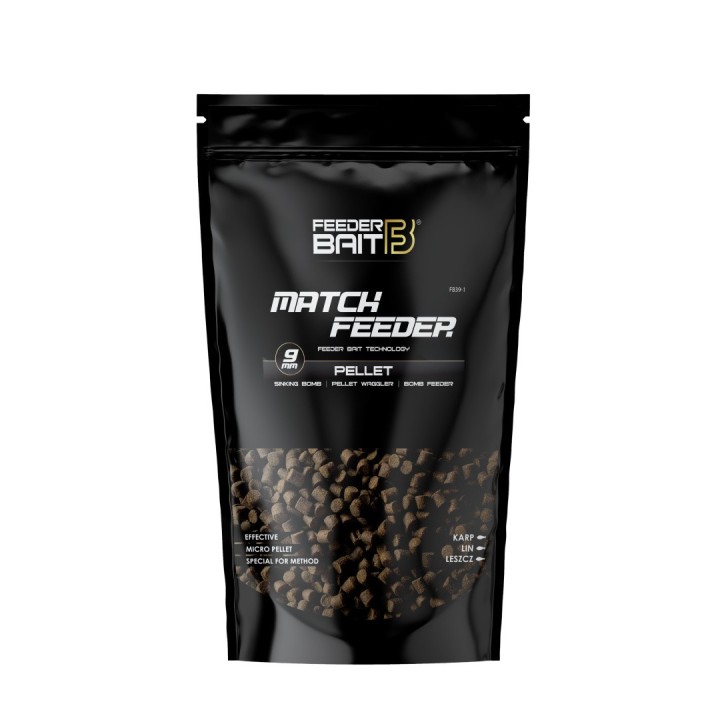 Pellet FEEDER BAIT Match 9mm 800g