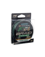 Plecionka FLAGMAN S-River PE Hybrid Braid X4 Feeder Moss Green 150m - 0,10mm Plecionka FLAGMAN S-River PE Hybrid Braid X4 Feeder Moss Green 150m - 0,10mm