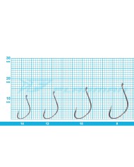 Haczyki FLAGMAN Ultra Feeder Bream and Carp Series 1 - roz. 14 Haczyki FLAGMAN Ultra Feeder Bream and Carp Series 1 - roz. 14